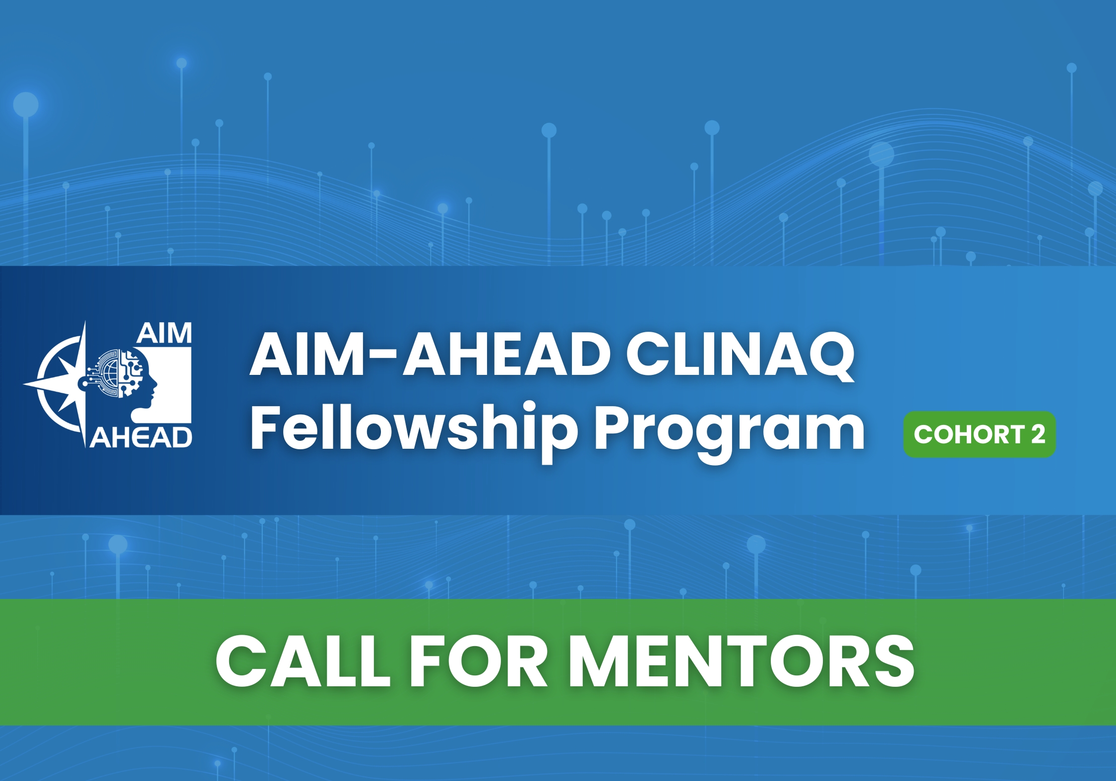 AIM-AHEAD CLINAQ Fellowship Program Seeks Mentors for Cohort 2